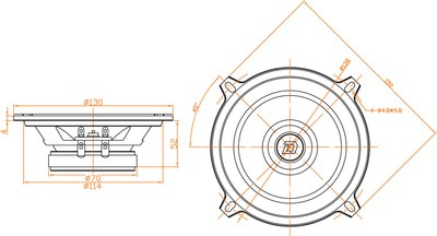 Среднечастотная АС DL Audio Gryphon Lite 130 V.3