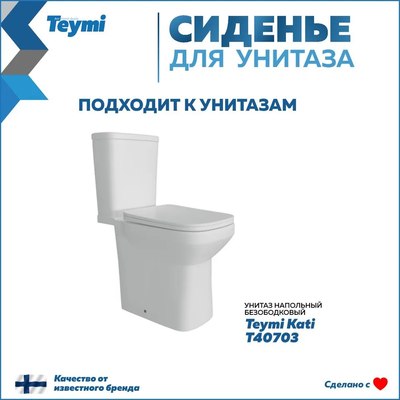 Сиденье для унитаза Teymi S40703