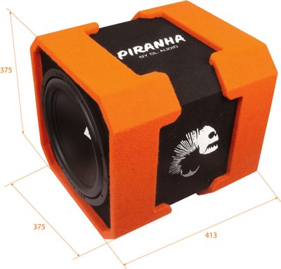 Корпусной активный сабвуфер DL Audio Piranha 12A V.2 Twin
