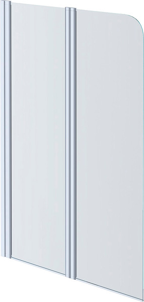 Стеклянная шторка для ванны Aquatek AQ DEL SBA 10015CH - фото