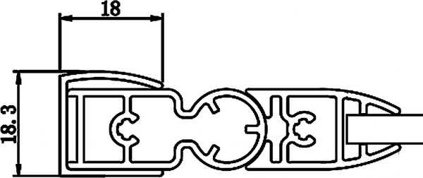 Стеклянная шторка для ванны Aquatek AQ DEL SBA 10015CH