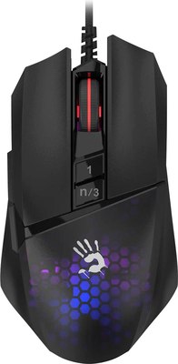 Мышь A4Tech Bloody W65 Max Mini Honeycomb - фото