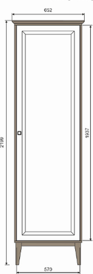 Шкаф Гомельдрев Торино ГМ 4191