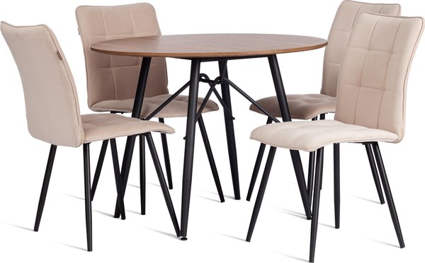 Стул Tetchair Bari ткань/велюр