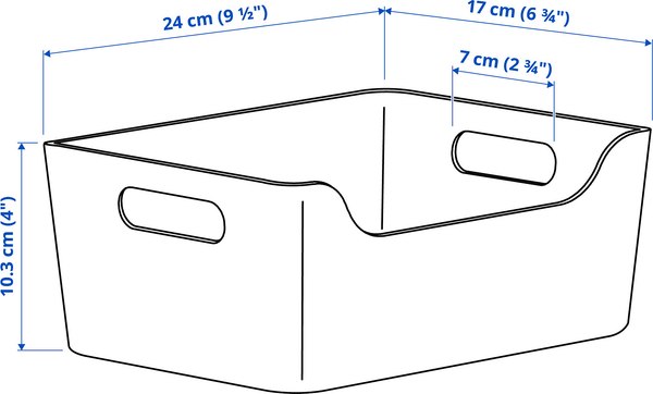 Контейнер для хранения Ikea Uppdatera 205.464.67