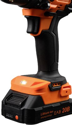 Аккумуляторная дрель-шуруповерт Вихрь ДА-20Л-2К/БП (72/14/67)