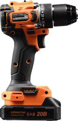 Аккумуляторная дрель-шуруповерт Вихрь ДА-20Л-2К/БП (72/14/67)