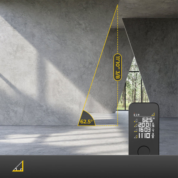 Лазерный дальномер HOTO Smart Laser Measure Pro H-D50 / HTE0025GL