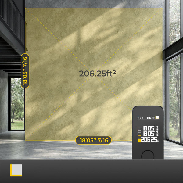 Лазерный дальномер HOTO Smart Laser Measure Pro H-D50 / HTE0025GL