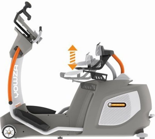 Эллипсоид-велотренажер DFC Yowza 2 в 1 Naples Elite / ELITE1503