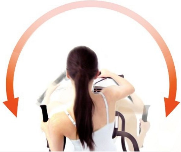 Эллипсоид-велотренажер DFC Yowza 2 в 1 Naples Elite / ELITE1503