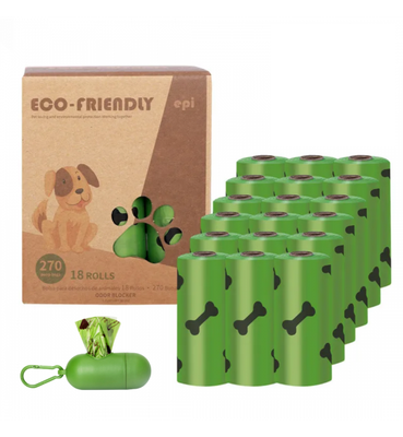 Диспенсер пакетов для выгула собак Potty-Pot HBD16 с пакетами 1.5мкм - фото