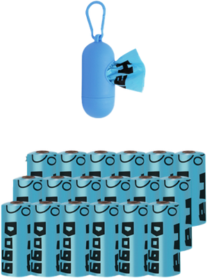 Диспенсер пакетов для выгула собак Potty-Pot HBD18 с пакетами 1.5мкм - фото