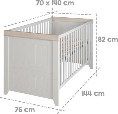 Детская кроватка Roba Helen 70x140 / 1911808