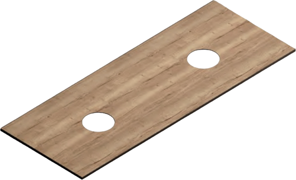 Столешница для тумбы в ванную ЗОВ 13 / CKP13H1195458C2C - фото