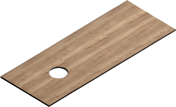 Столешница для тумбы в ванную ЗОВ 13 / CKP13H1195458C1S - фото