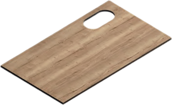 Столешница для тумбы в ванную ЗОВ 13 / CKP13H695458C1MS - фото