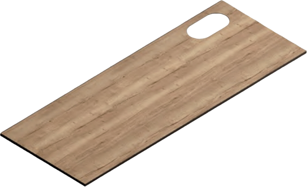 Столешница для тумбы в ванную ЗОВ 13 / CKP13H1195458C1ME - фото