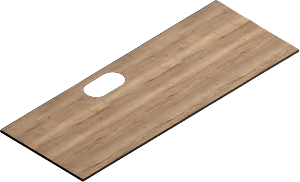 Столешница для тумбы в ванную ЗОВ 13 / CKP13H1195458C1MC - фото