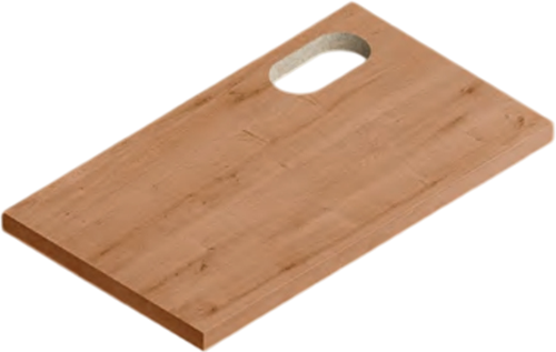 Столешница для тумбы в ванную ЗОВ HPL 38 / CHPL38T895458C1MS - фото