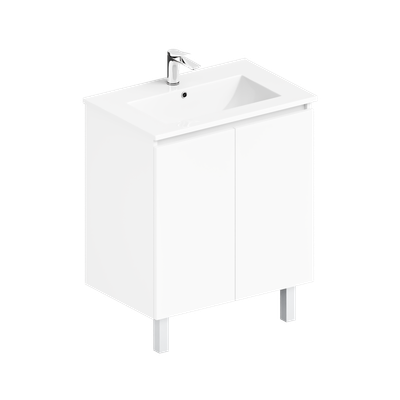 Тумба с умывальником ЗОВ Монови 70 / M70LW0LWS-OL70 - фото