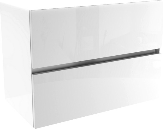 Тумба под умывальник ЗОВ Лира 90 / L90MW0MWGVA-KP13W - фото