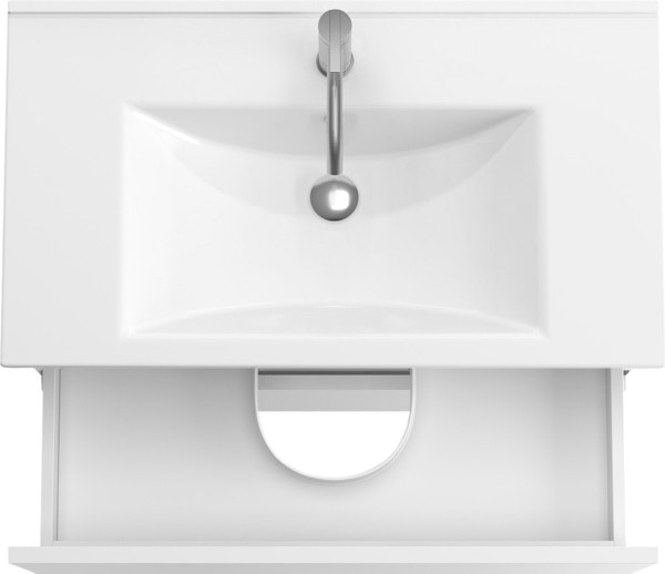 Тумба под умывальник ЗОВ Лира 90 / L90MW0MWGVA-KP13W