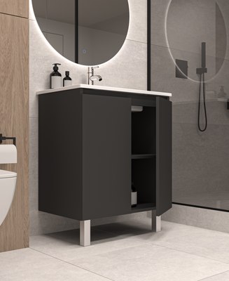 Тумба под умывальник ЗОВ Монови 70 / M70LG0LGS-HPL38T