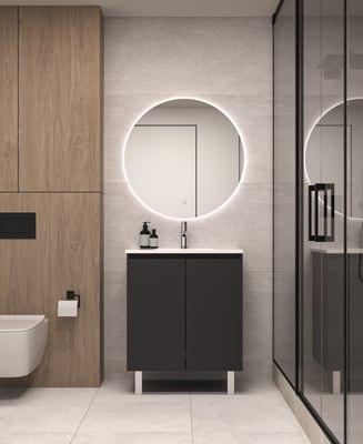 Тумба под умывальник ЗОВ Монови 70 / M70LG0LGS-HPL38T