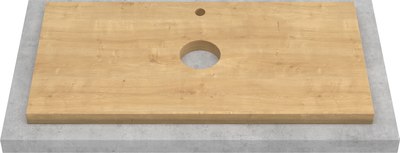 Тумба под умывальник ЗОВ Монови 70 / M70LW0LWS-HPL38T