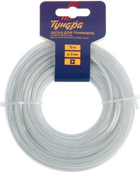 Леска для триммера Tundra 7547638 - фото