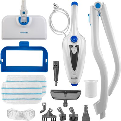 Пароочиститель Endever Odyssey Q-624 (белый/синий)