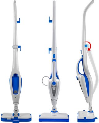 Пароочиститель Endever Odyssey Q-624 (белый/синий)