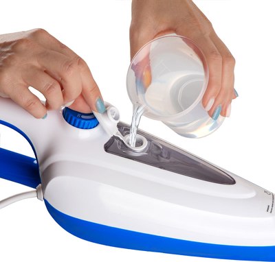 Пароочиститель Endever Odyssey Q-624 (белый/синий)