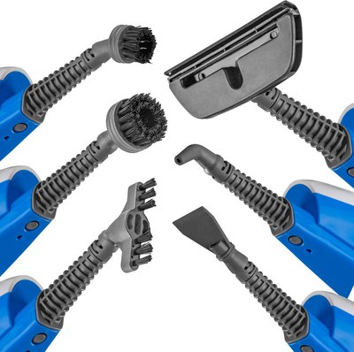 Пароочиститель Endever Odyssey Q-624 (белый/синий)