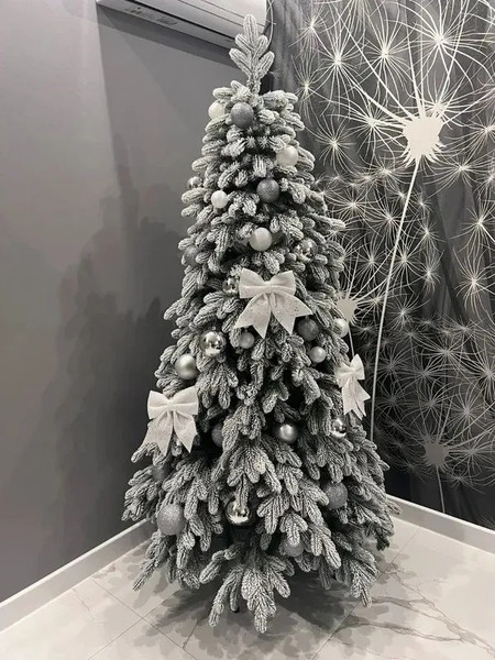 Ель искусственная National Tree Company Ариадна заснеженная / АРД/ЗСН-240