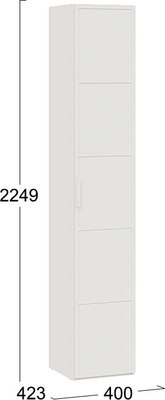 Шкаф-пенал ТриЯ Стелла Исп.2 для белья