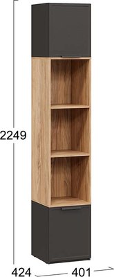 Шкаф ТриЯ Стелла Комбинированный Исп.2