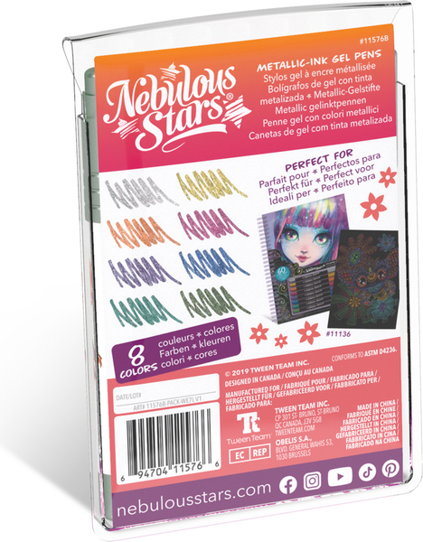 Набор гелевых ручек Nebulous Stars Hazelia 11576-2_NSDA