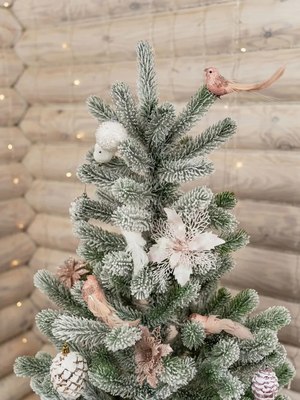 Ель искусственная National Tree Company Сказка заснеженная / СК/ЗСН-160 (160см)