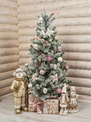 Ель искусственная National Tree Company Сказка заснеженная / СК/ЗСН-160 (160см)