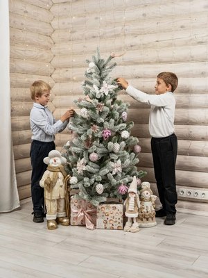 Ель искусственная National Tree Company Сказка заснеженная / СК/ЗСН-160 (160см)