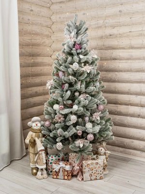 Ель искусственная National Tree Company Сказка заснеженная / СК/ЗСН-220