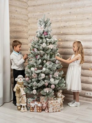 Ель искусственная National Tree Company Сказка заснеженная / СК/ЗСН-220