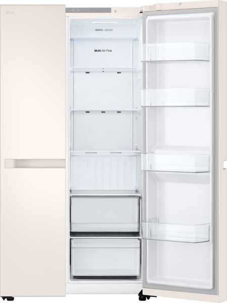 Холодильник с морозильником LG GC-B257KEHW