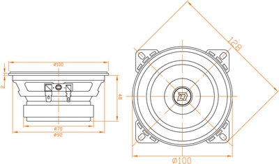 Среднечастотная АС DL Audio Gryphon Lite 100v3