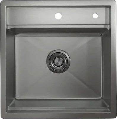 Мойка кухонная GRANULA KS-5051 (сталь матовый)