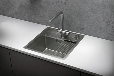 Мойка кухонная GRANULA KS-5051 (сталь матовый)