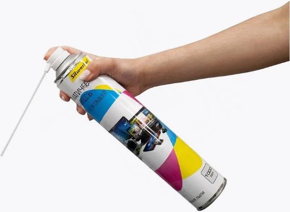 Сжатый воздух для чистки техники Silwerhof Для удаления пыли