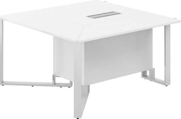 Стол для переговоров Norden 140x140x75 / SP.0103.WH.WH.WH - фото